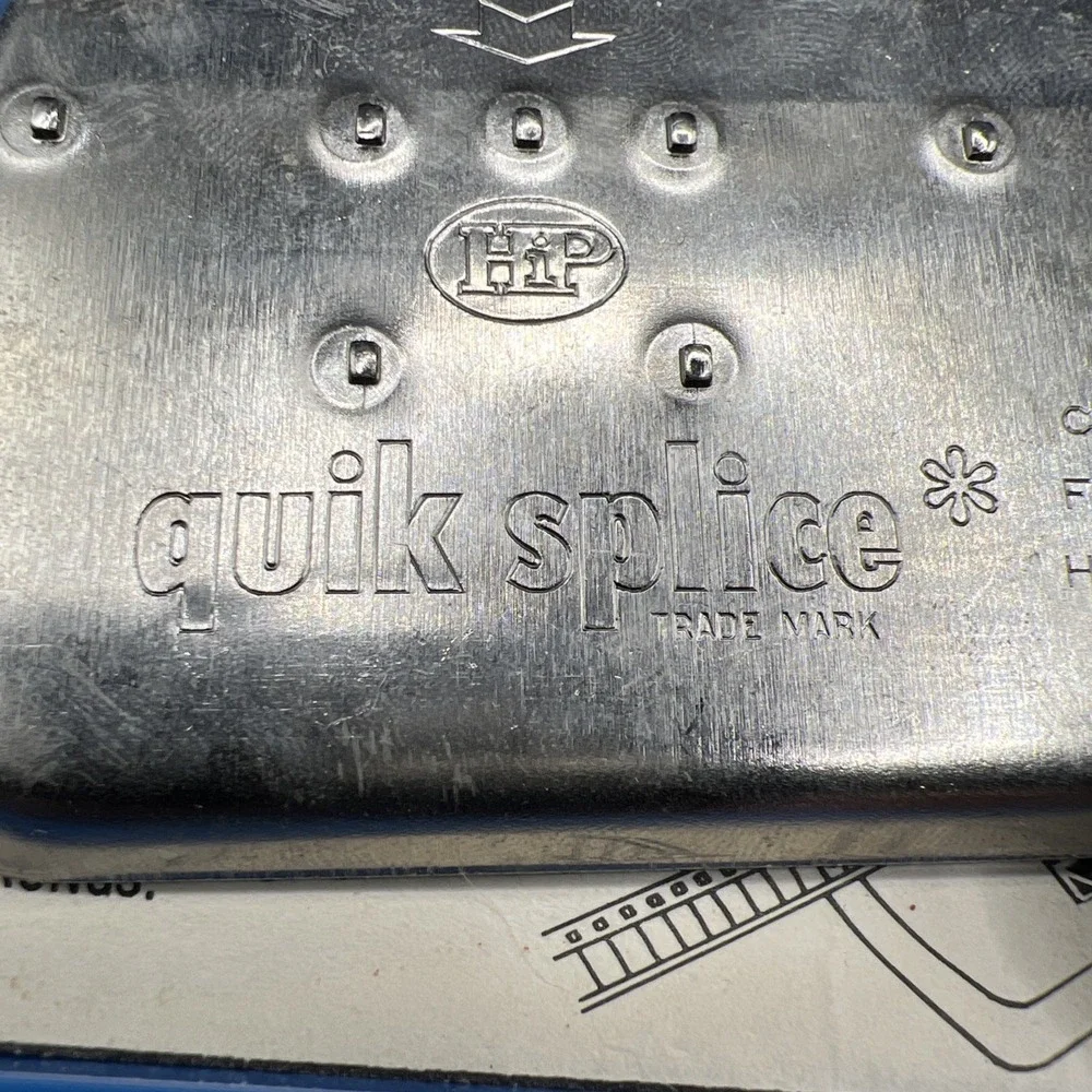 Vtg 50s Hudson Quik Splice 8mm Movie Film Automatic Butt Splicer Patent Pending